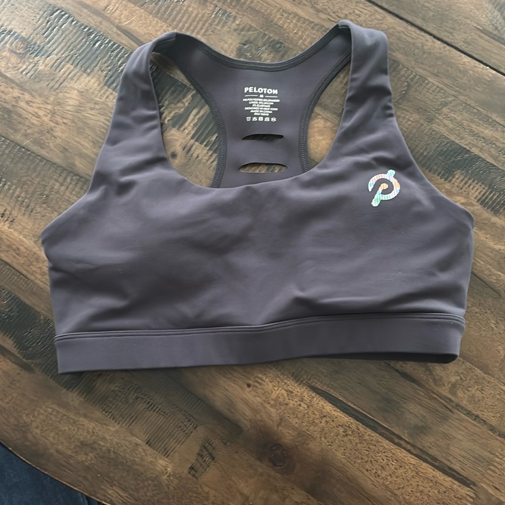 Peloton Gray Sports Bra for Intimates & Sleepwear